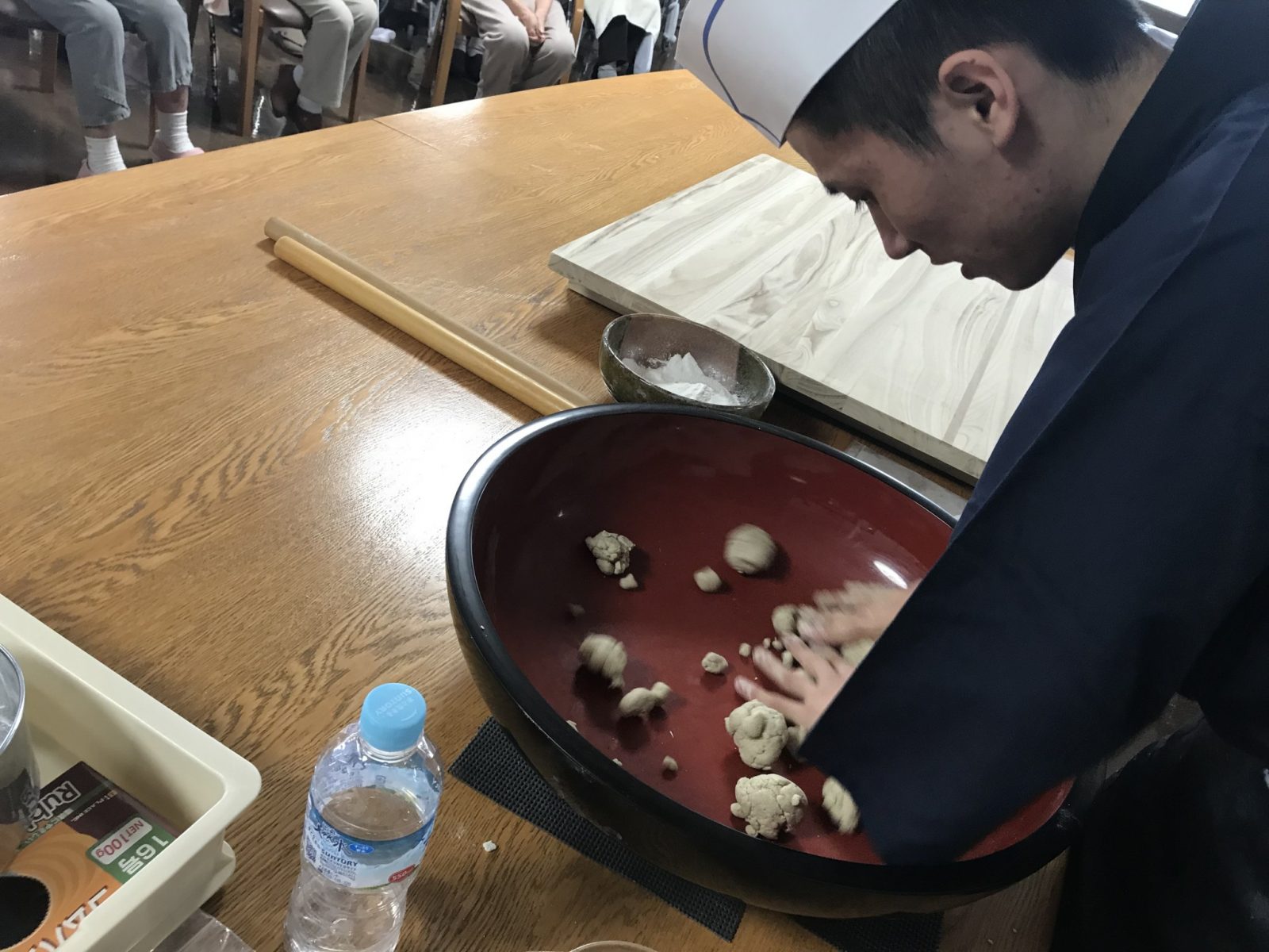 そば打ち　その1